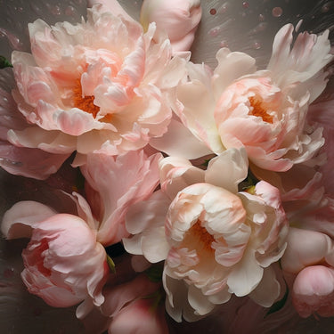 Peony Painting Art